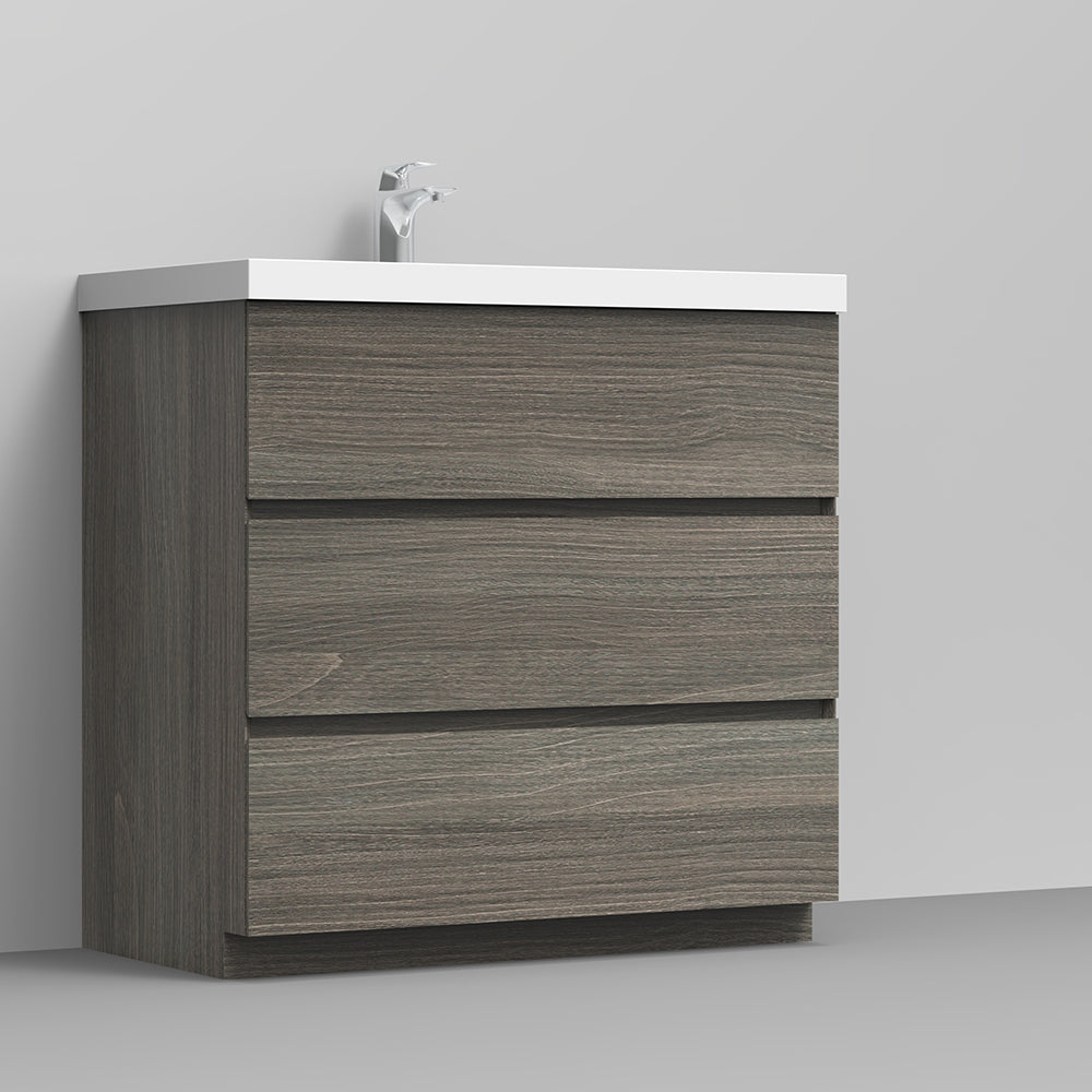 Cascade 36 in. Bathroom Furniture Set with Cabinet and Basin