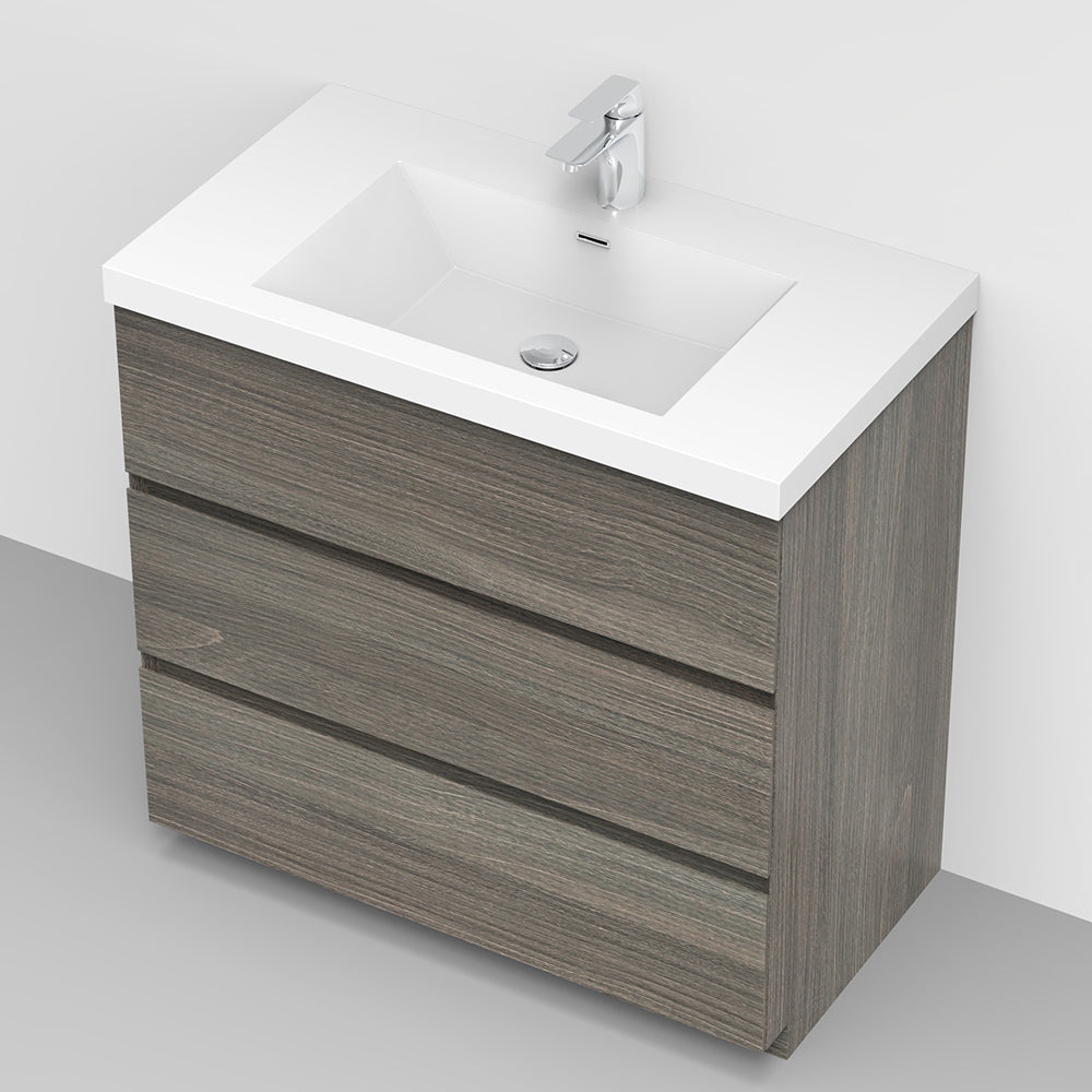 Cascade 36 in. Bathroom Furniture Set with Cabinet and Basin