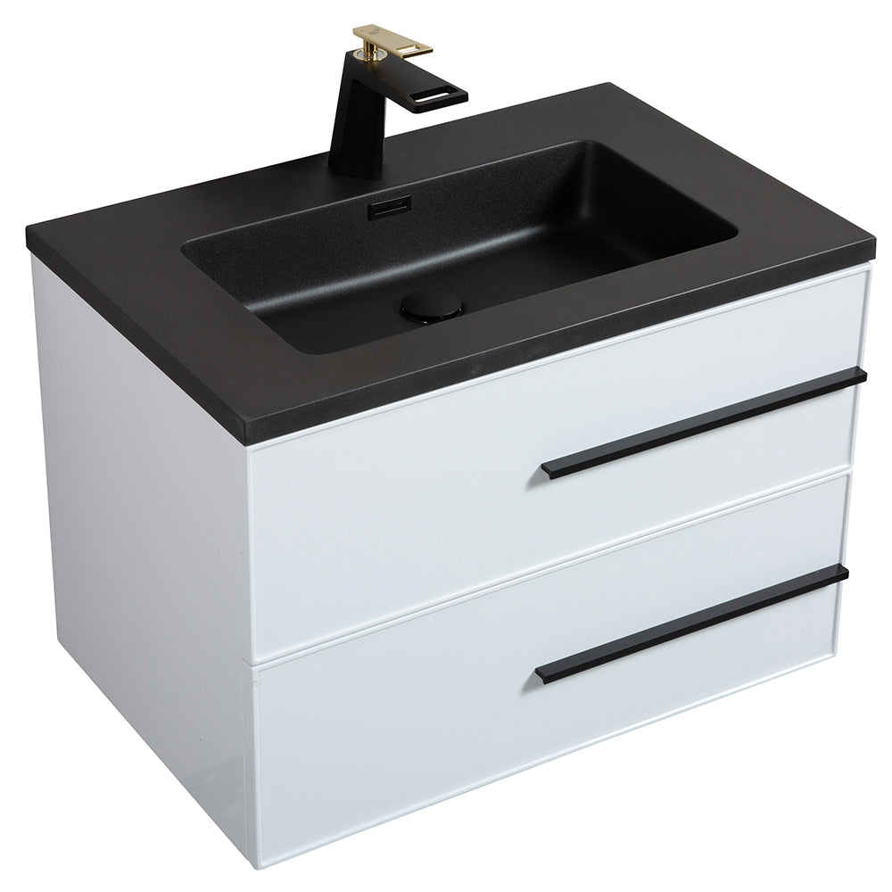 Metropolitan American Style Bathroom Vanity Washbasin with U Drawer