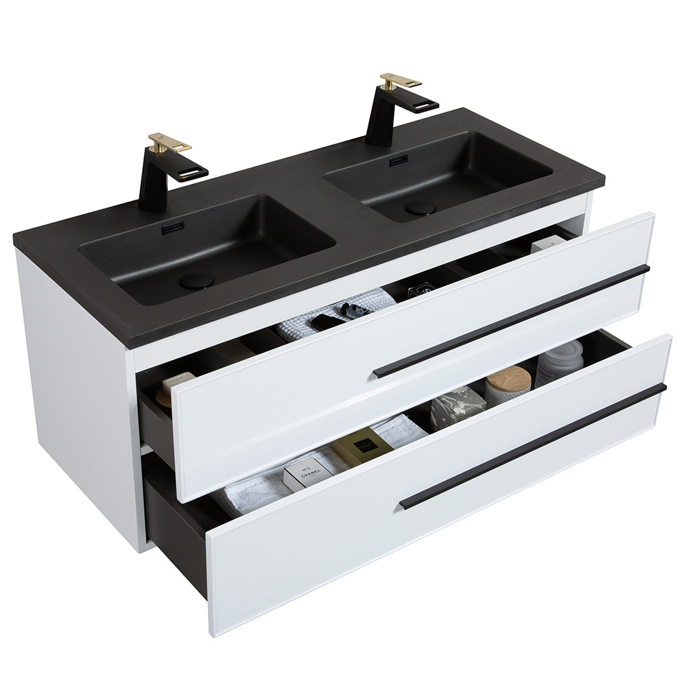 Metropolitan 48 in. American Style Bathroom Vanity Washbasin with U Drawer