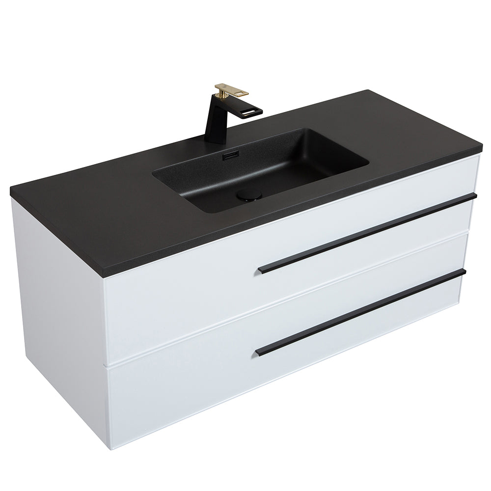 Metropolitan 48 in. American Style Bathroom Vanity Washbasin with U Drawer