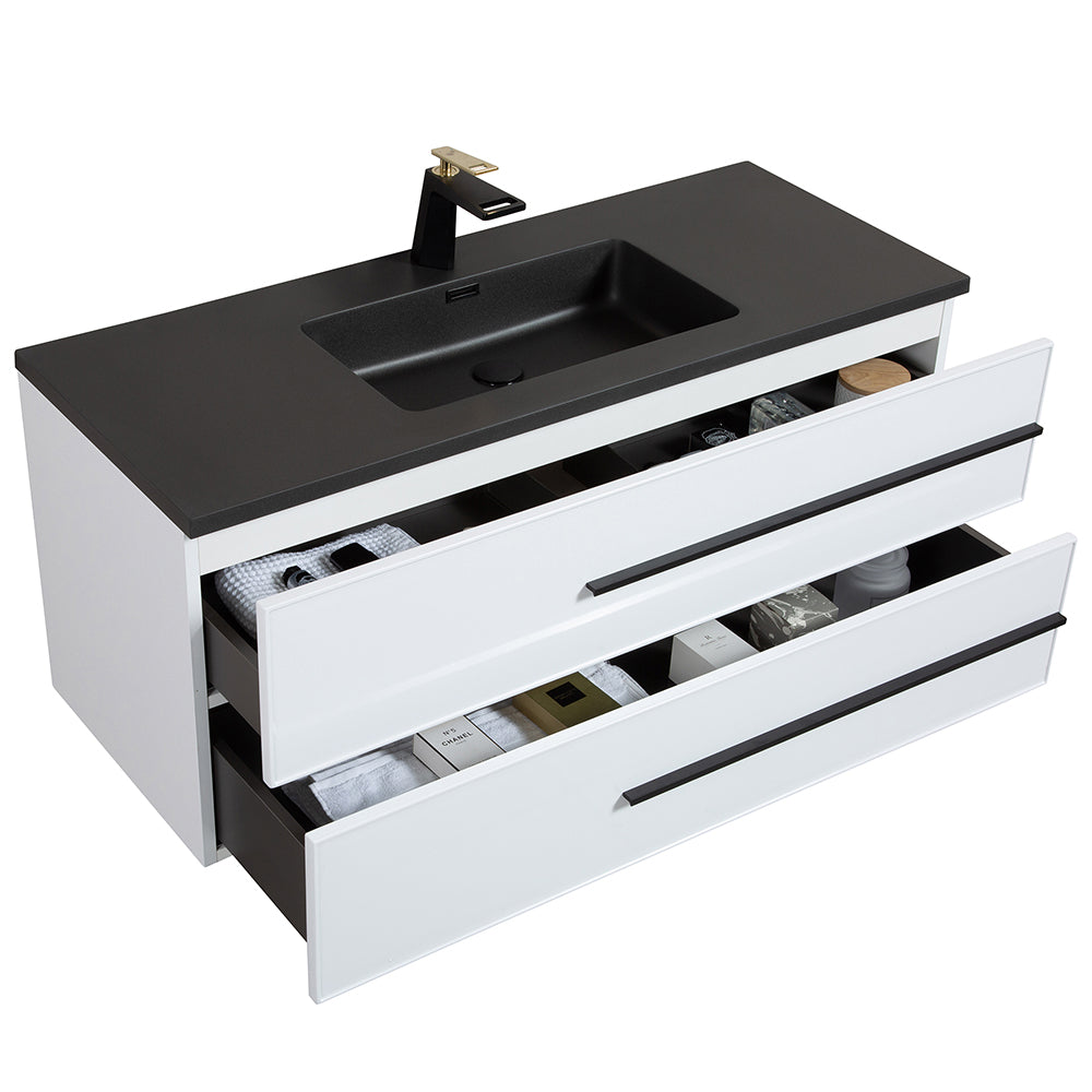Metropolitan 48 in. American Style Bathroom Vanity Washbasin with U Drawer