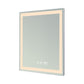 Hampton Rectangular Frameless Anti-Fog Wall Bathroom LED Vanity Mirror