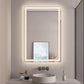 Hampton Rectangular Frameless Anti-Fog Wall Bathroom LED Vanity Mirror