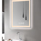 Hampton Rectangular Frameless Anti-Fog Wall Bathroom LED Vanity Mirror