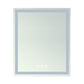 Hampton Rectangular Frameless Anti-Fog Wall Bathroom LED Vanity Mirror