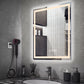 Hampton Rectangular Frameless Anti-Fog Wall Bathroom LED Vanity Mirror