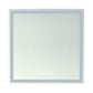 Hampton Rectangular Frameless Anti-Fog Wall Bathroom LED Vanity Mirror