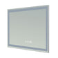 Hampton Rectangular Frameless Anti-Fog Wall Bathroom LED Vanity Mirror