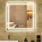 Hampton Rectangular Frameless Anti-Fog Wall Bathroom LED Vanity Mirror