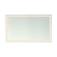 Hampton Rectangular Frameless Anti-Fog Wall Bathroom LED Vanity Mirror