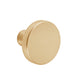 Luna 1.26 in. (32 mm) Modern Round Cabinet Knurled Knob (10-Pack)