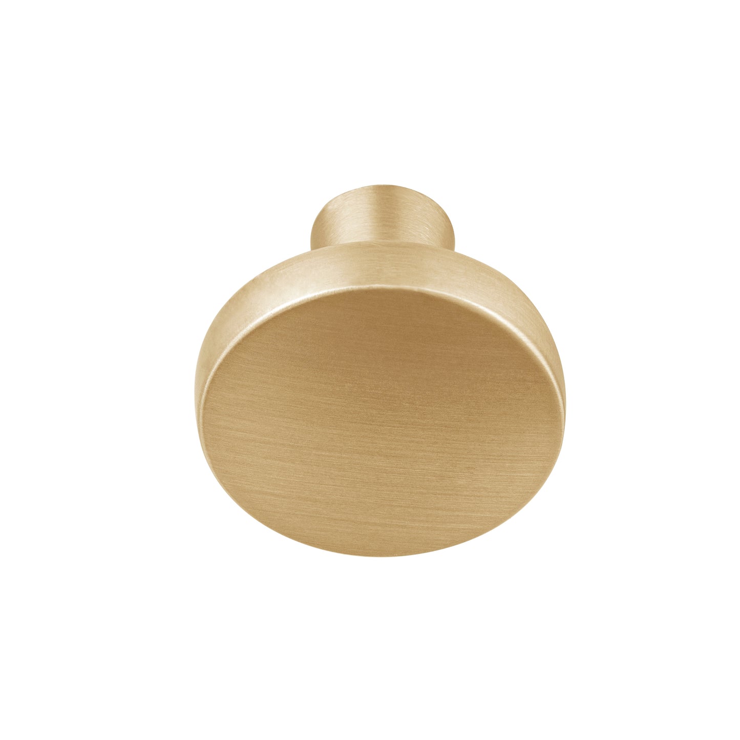 Luna 1.26 in. (32 mm) Modern Round Cabinet Knurled Knob (10-Pack)