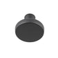 Luna 1.26 in. (32 mm) Modern Round Cabinet Knurled Knob (10-Pack)