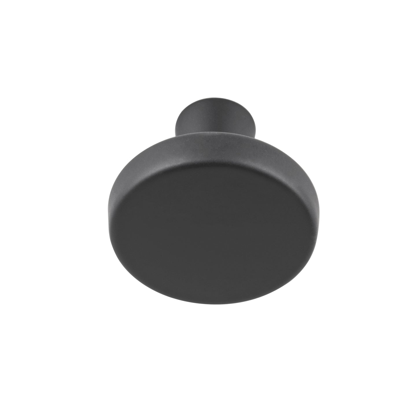 Luna 1.26 in. (32 mm) Modern Round Cabinet Knurled Knob (10-Pack)