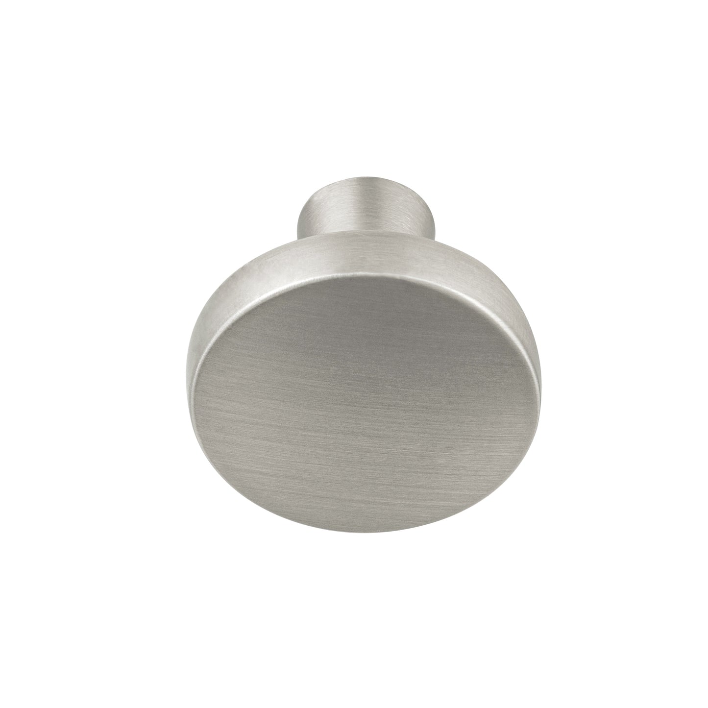 Luna 1.26 in. (32 mm) Modern Round Cabinet Knurled Knob (10-Pack)