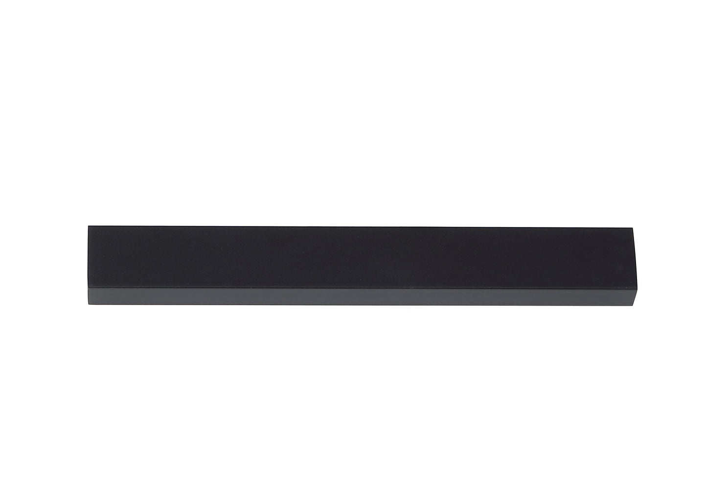 Center-to-Center Matte Black Linden Cabinet Pull