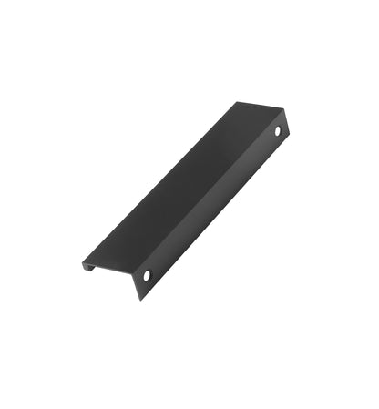 Center-to-Center Matte Black Finger Edge Tap Cabinet Pull (30-Pack)