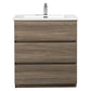 Cascade 30 in. Bathroom Furniture Set with Cabinet and Basin