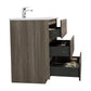 Cascade 30 in. Bathroom Furniture Set with Cabinet and Basin